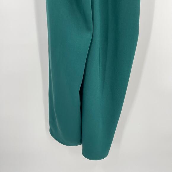 Christopher Esber | NWT Sonora Veiled Ruched Dress in Evergreen AUS 4 / US 0 - Picture 14 of 16